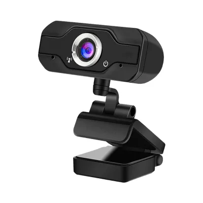 Webcam Full HD 1080p 60fps DIWROLY avec micro intégré et trépied - Qualité vidéo et audio optimale Webcam Full HD 1080p 60fps DIWROLY avec micro intégré et trépied noir