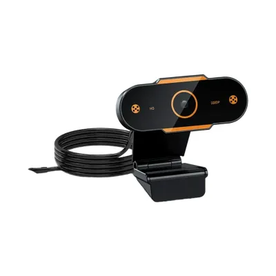 Webcam 1080P HD Auto Focus USB avec Micro - Qualité vidéo nette et son clair DUTRIEUX Webcam 1080P HD avec autofocus et micro intégré, connecteur USB