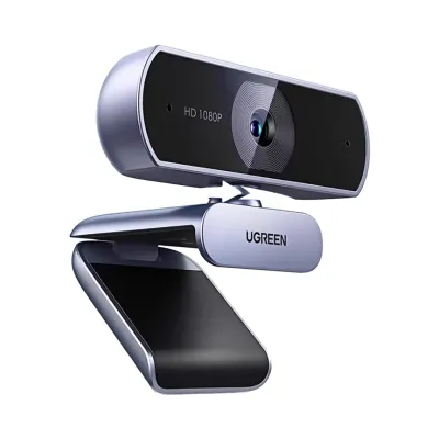 UGREEN Webcam 1080P Full HD avec microphone et correction automatique de lumière pour streaming