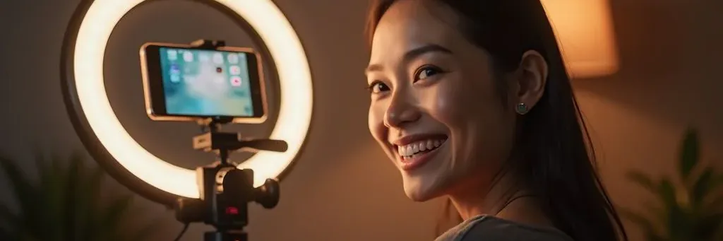 Quel éclairage pour TikTok et Reels ? Guide taille anneau et puissance