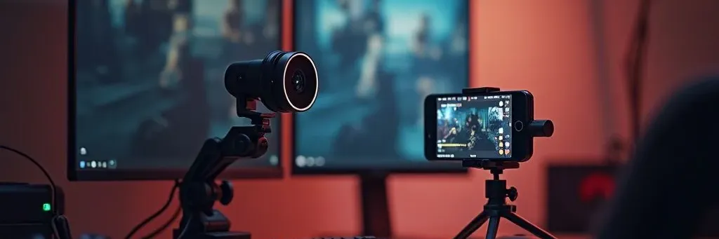 Webcam ou smartphone : que choisir pour débuter son stream ?