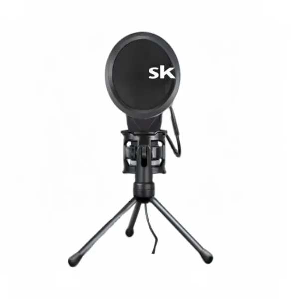 Condenser Professional Microphone Mic USB pour PC et Laptop - AyeBeau Microphone professionnel à condensateur avec filtre anti-pop pour PC et ordinateur portable