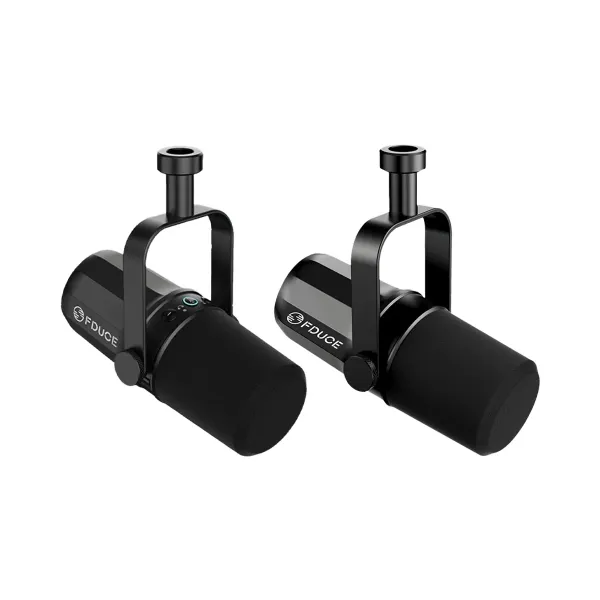 Microphone dynamique FDUCE SL40X/SL40 noir avec support de suspension