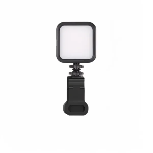 Luminaire LED vidéo portable NVPONE avec réglage de température couleur 3000K à 7000K, vue avant