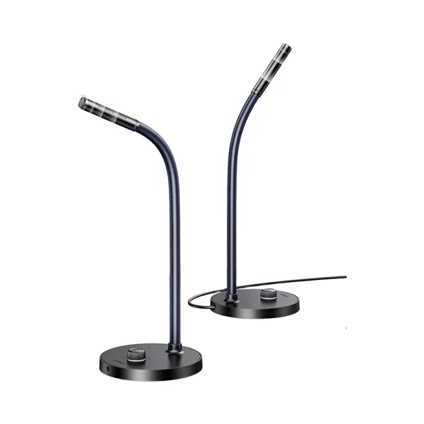 UGREEN Microphone USB pour Streaming, Podcasting, Gaming sur Mac et Windows Microphone USB UGREEN pour ordinateur de bureau avec support flexible noir