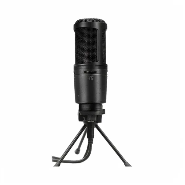 Microphone condensateur USB cardioïde AT2020USB+ avec trépied