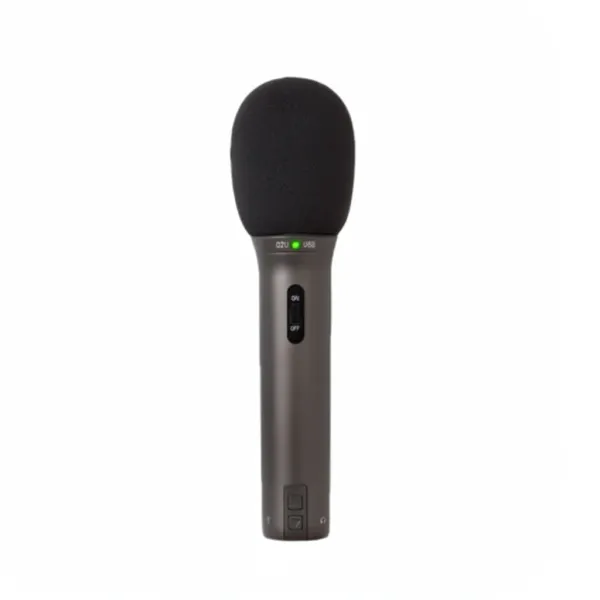 Microphone dynamique Samson Q2U avec connexion USB et XLR, vue de face