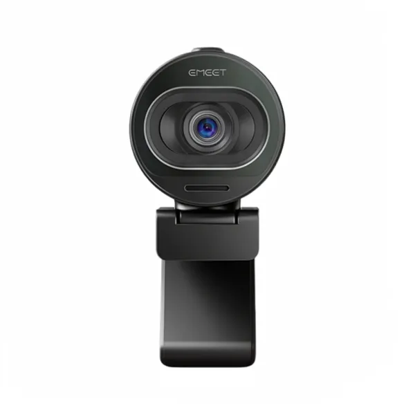 Webcam EMEET S600 4K avec autofocus et trépied vue de face