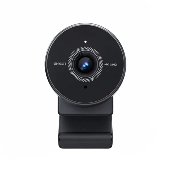 Webcam 4K EMEET vue de face avec microphone USB