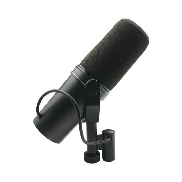 SM7B Microphone Dynamique Vocal - Qualité Professionnelle - Son Clair et Précis Microphone dynamique vocal SM7B de haute qualité professionnelle