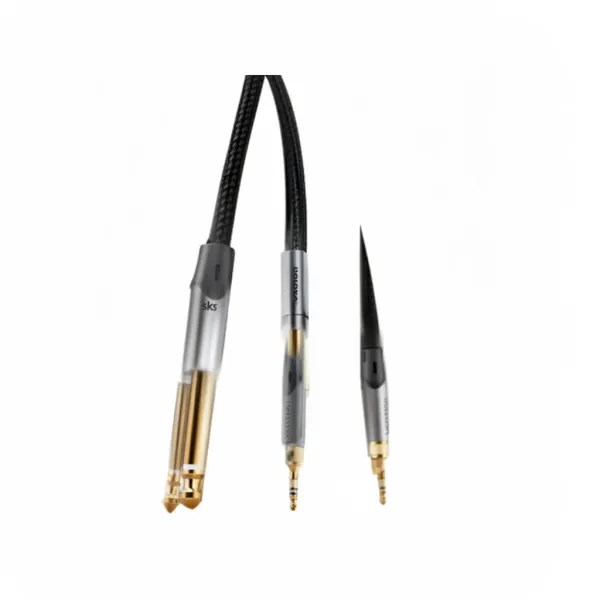 Câble adaptateur Vention 3,5 mm vers double 6,5 mm TRS de haute qualité avec connecteurs plaqués or