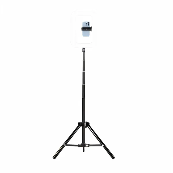 Anneau LED portable rechargeable 20W LEAFILLIGHT Y200 bi-color avec support et téléphone