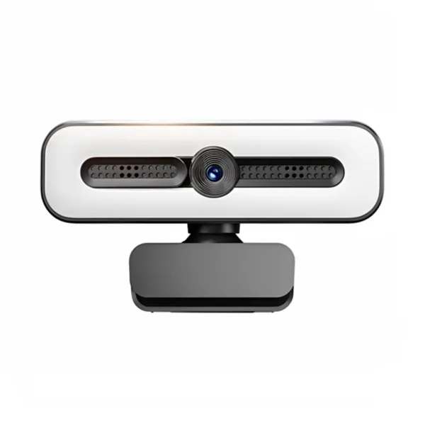Webcam mini 4K HD avec microphone intégré USB vue de face