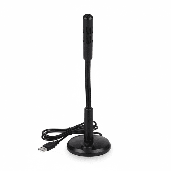 Microphone d'enregistrement de Chat vocal, USB, pour ordinateur portable et ordinateur, Studio, chant, jeu, Streaming, accessoires - Image 1