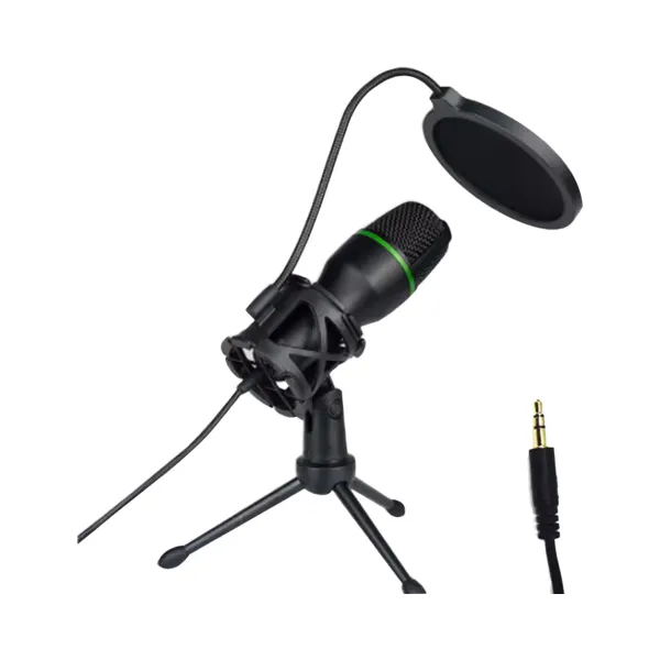 Microphone à Condensateur USB AyeBeau - Kit RGB Streaming avec trépied et filtre anti-pop Microphone à condensateur USB AyeBeau avec kit RGB pour streaming, support trépied et filtre anti-pop