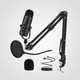 Haomuren-Kit de microphone professionnel à condensateur cardioïde, USB, pour studio, podcast, avec HONArm, pour prometteur statique - Miniature 1