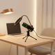 Microphone à condensateur USB professionnel pour PC portable, streaming, jeux vidéo, podcasts prometteurs, voix - Miniature 3