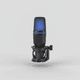 Microphone USB à condensateur RVB, fil de jeu, podcast, studio statique, streaming, ordinateur portable, ordinateur de bureau - Miniature 1
