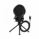 Microphone USB SF666R avec filtre anti-pop et câble USB noir
