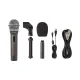 Samson Q2U microphone dynamique USB et XLR avec accessoires