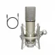LEUS U87 AI Microphone condensateur cardioïde XLR - Haute qualité audio Microphone condensateur cardioïde LEUS U87 AI XLR avec câble et support anti-choc