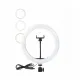 Anneau LED Selfie 16/26/33cm Dimmable Bi-color Mrgabwte Anneau LED selfie dimmable bi-color Mrgabwte avec support smartphone et câble