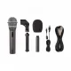 Samson Q2U microphone dynamique main avec accessoires USB et XLR
