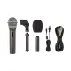 Samson Q2U Microphone dynamique main USB et XLR avec accessoires